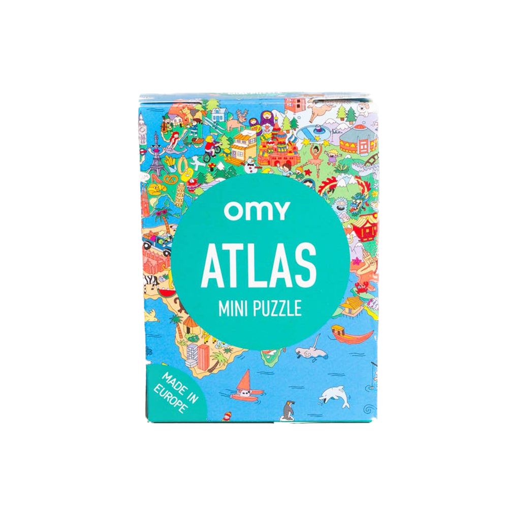 Omy 54 Piece Mini Atlas Puzzle