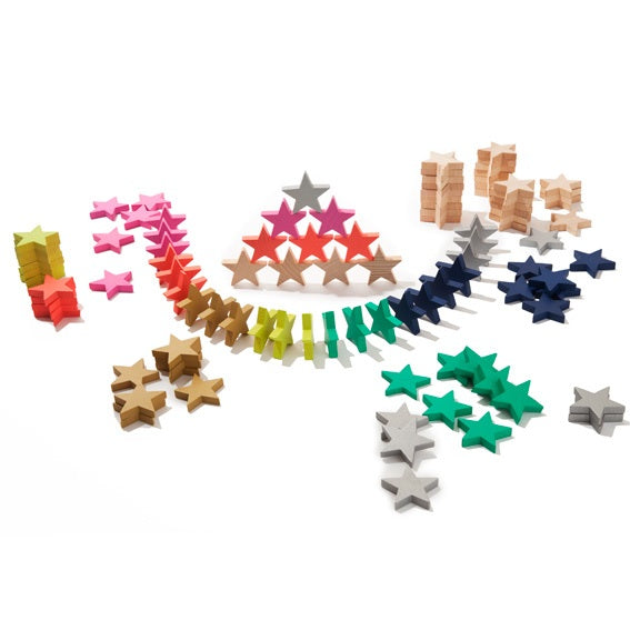 Tanabata Wooden Stars 