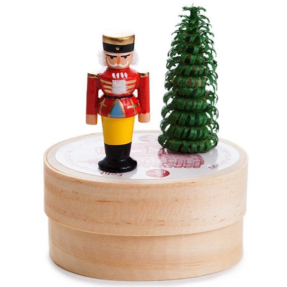 Miniature Nutcracker and Tree 
