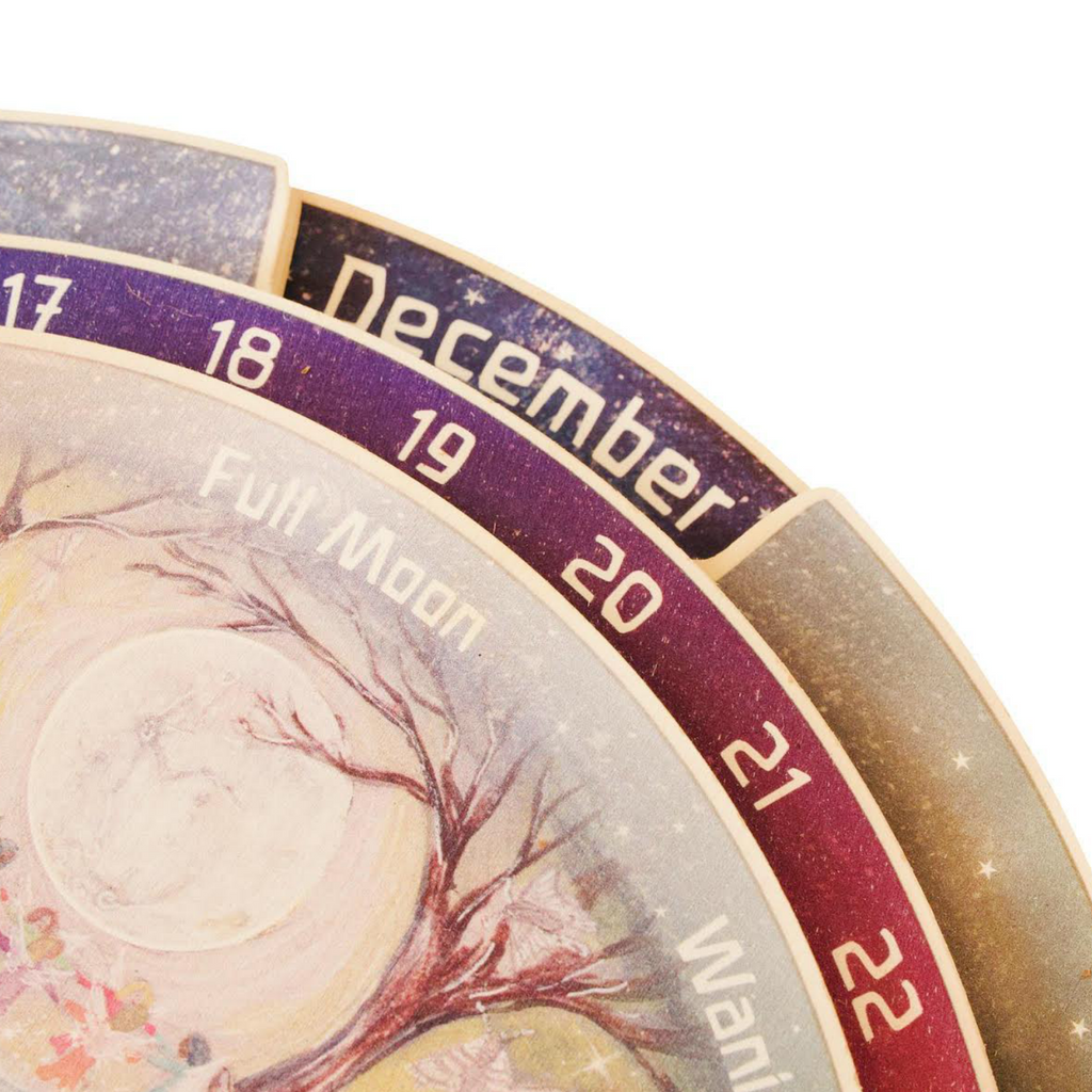 Waldorf Family Phases of the Moon Perpetual Calendar