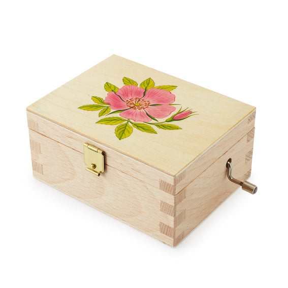 Wild Rose Music Box 