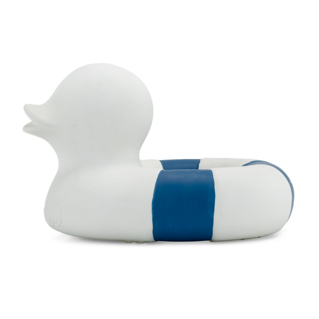 Oli and Carol Flo the Floatie Duck