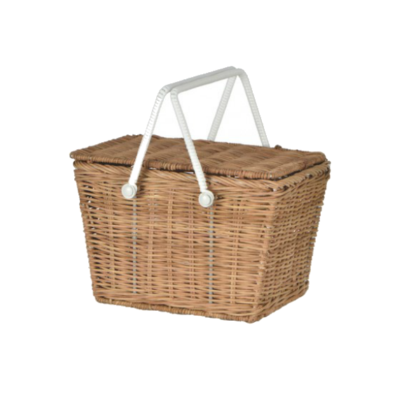 Olli Ella Natural Piki Picnic Basket 