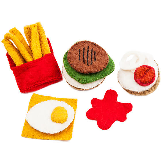 Papoose Burger and Fries Set 
