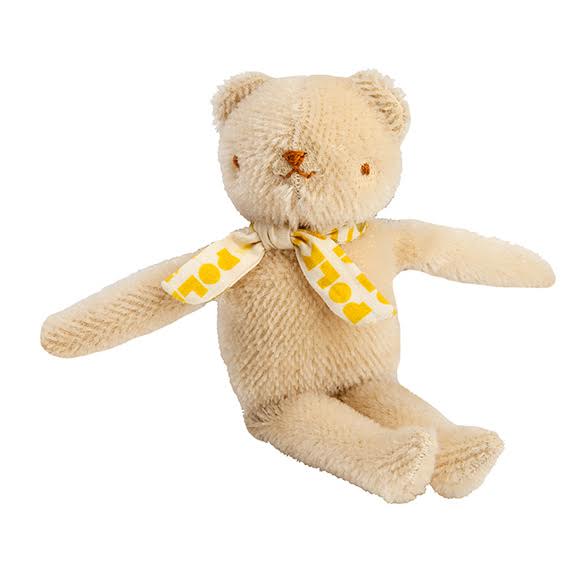 Polka Dot Club Cream Floppy Bear 