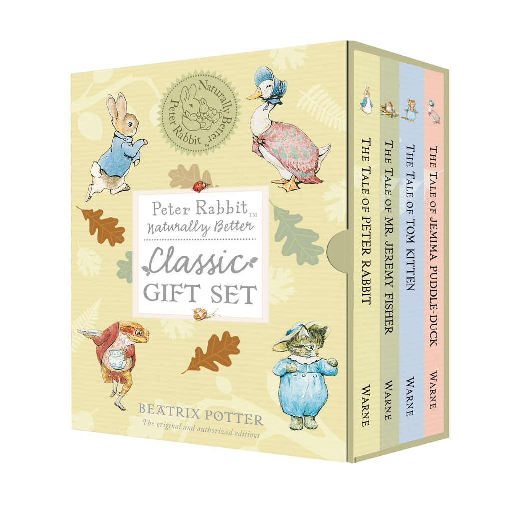 Peter Rabbit Naturally Better Classic Gift Set by Beatrix Potter