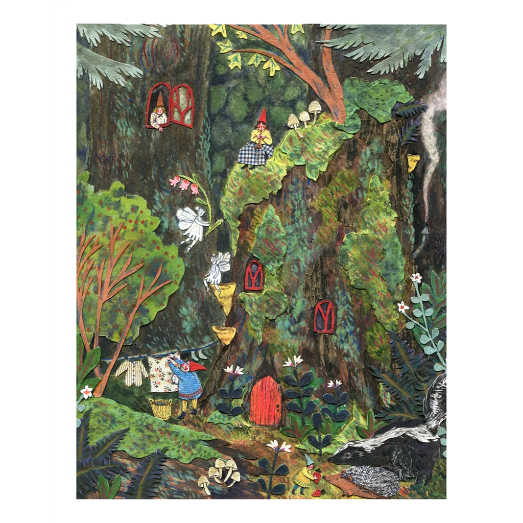 Phoebe Wahl Gnome Home Print