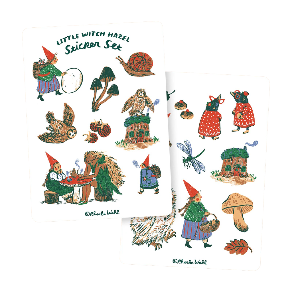 Phoebe Wahl Sticker Set  · Little Witch Hazel