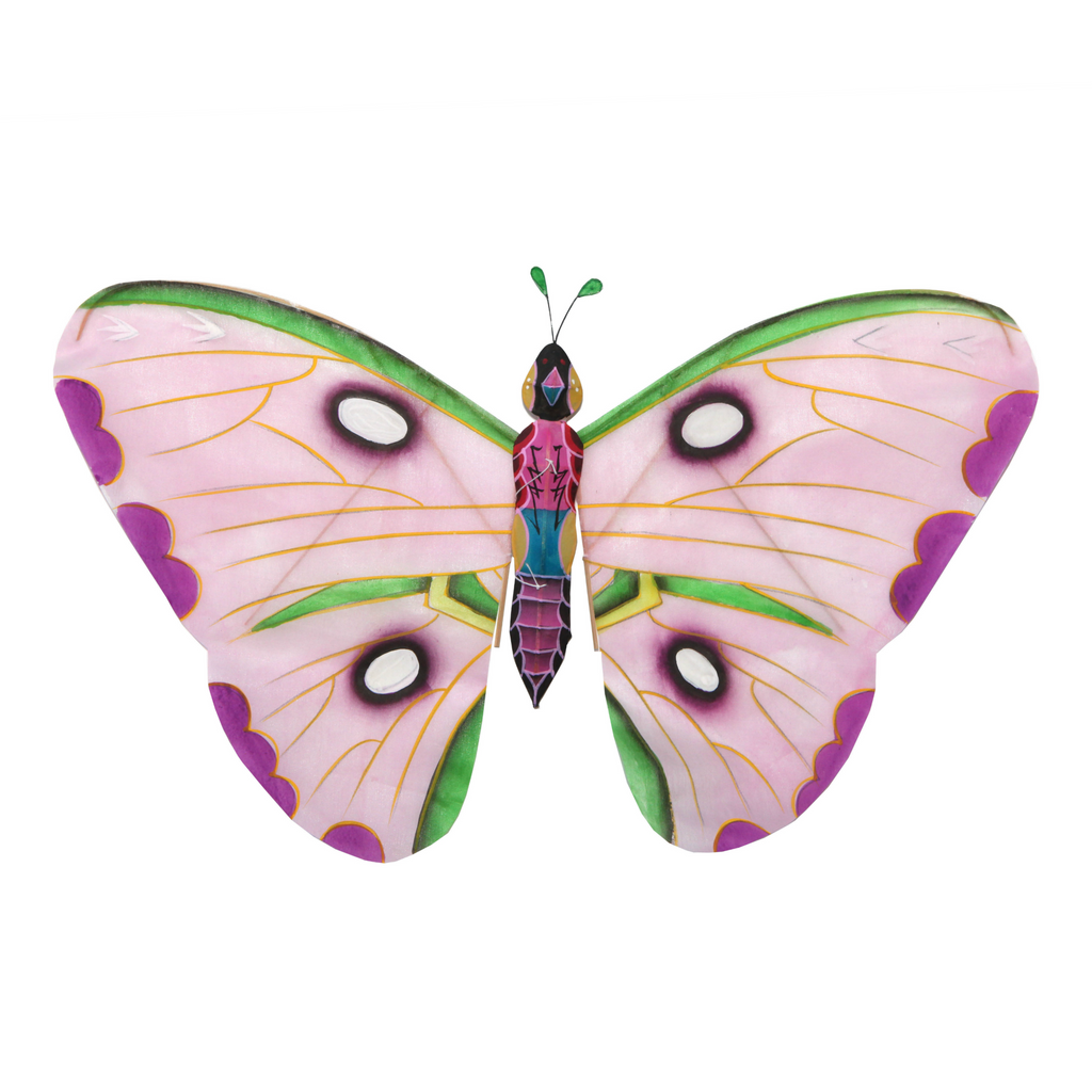 Silk Butterfly Mobile · Pink