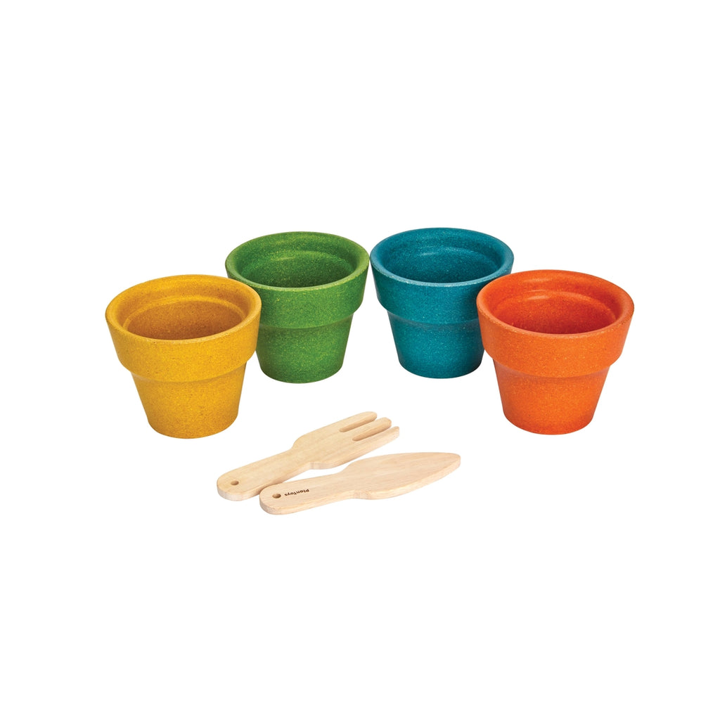 Plan Toys Flower Pot Set