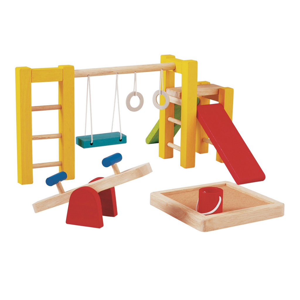 Plan Toys Dollhouse Playground Set