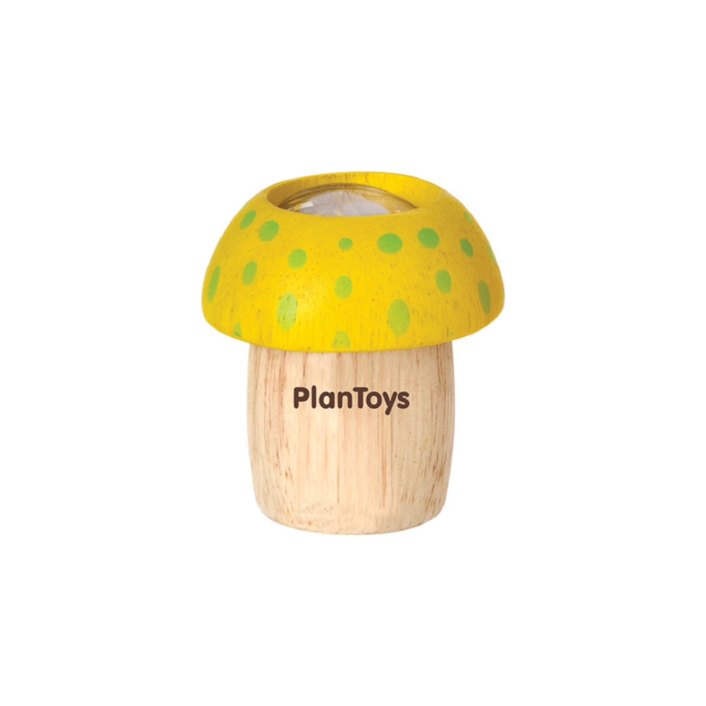 Plan Toys Mushroom Kaleidoscope · Yellow