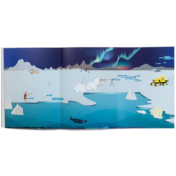 Stickyscapes Sticker Activity Book · Polar