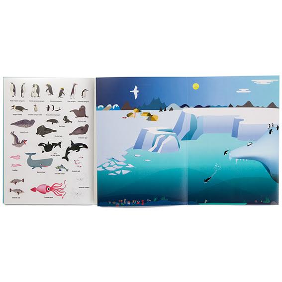 Stickyscapes Sticker Activity Book · Polar