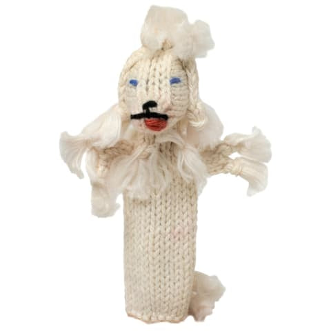 Finger Puppet · White Poodle