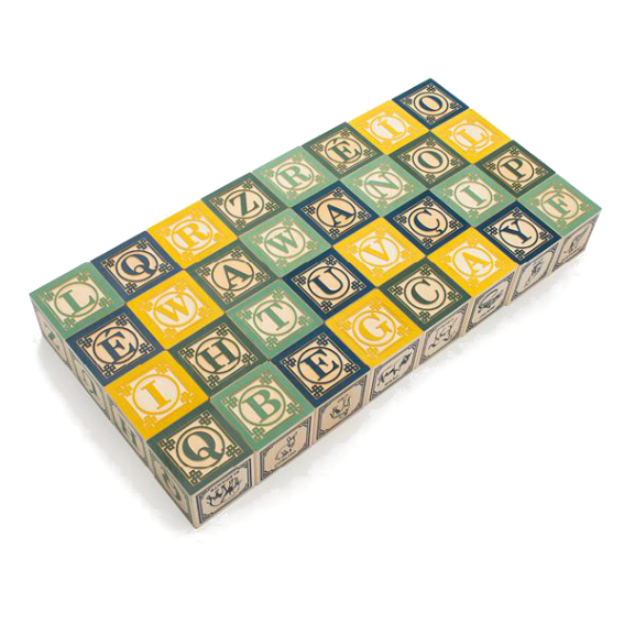 Uncle Goose Portugese Alphabet Blocks