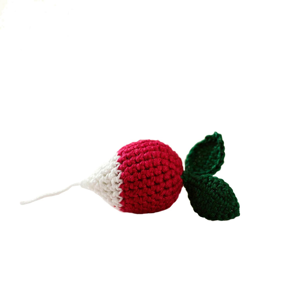 Crocheted Radish