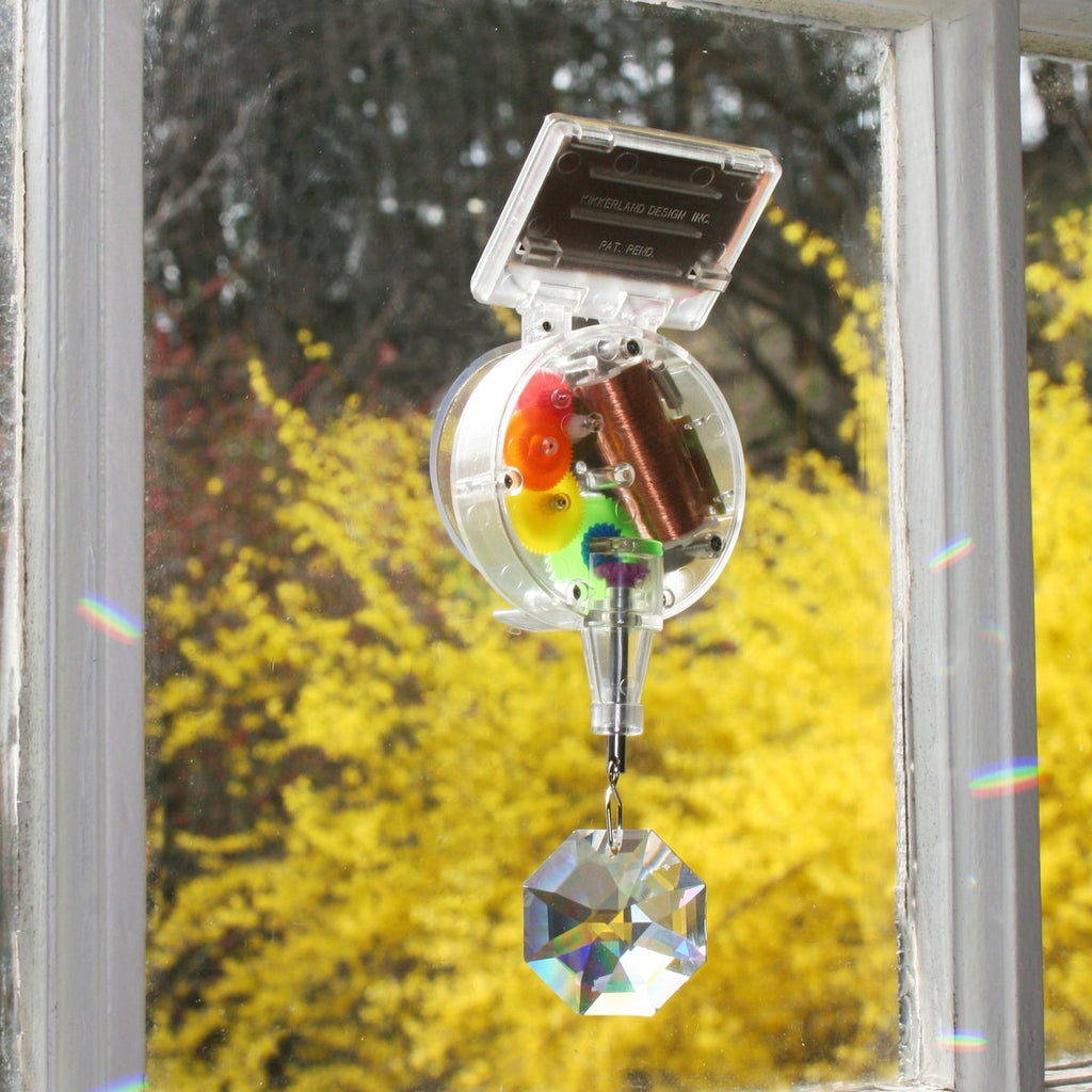Kikkerland Solar Powered Rainbow Maker with Crystal
