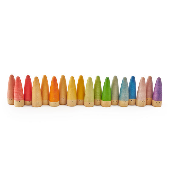 Rainbow Stick People Set 