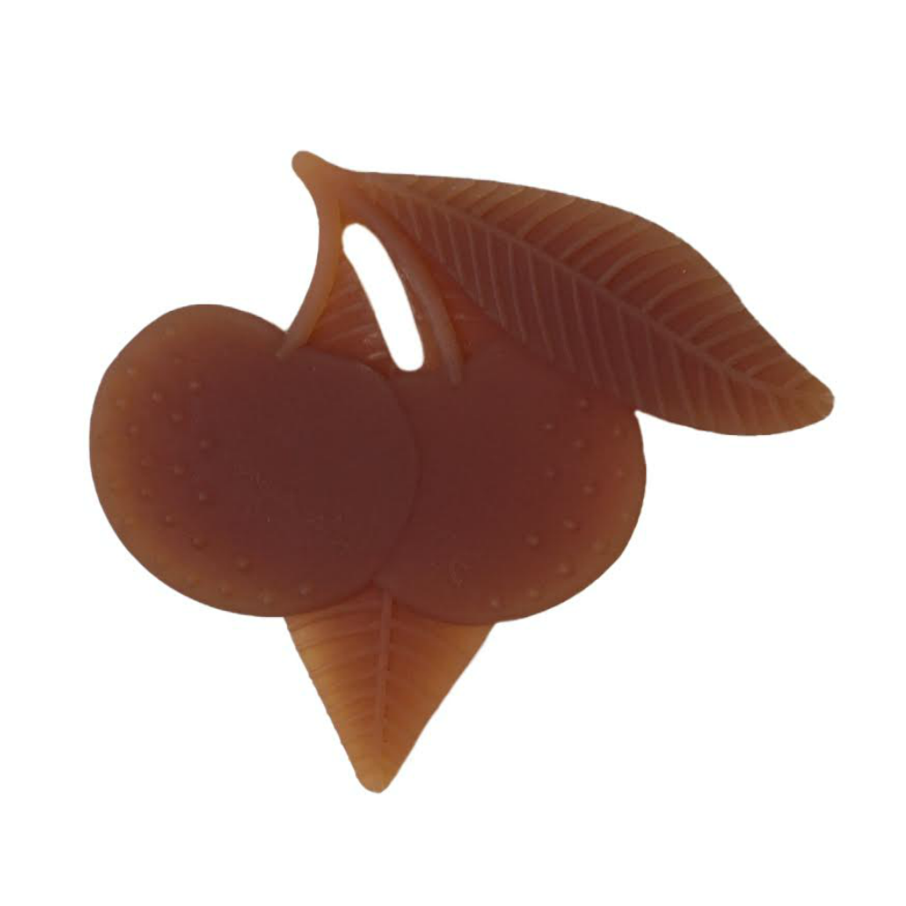 Konges Sløjd Flat Cherry Rubber Teether