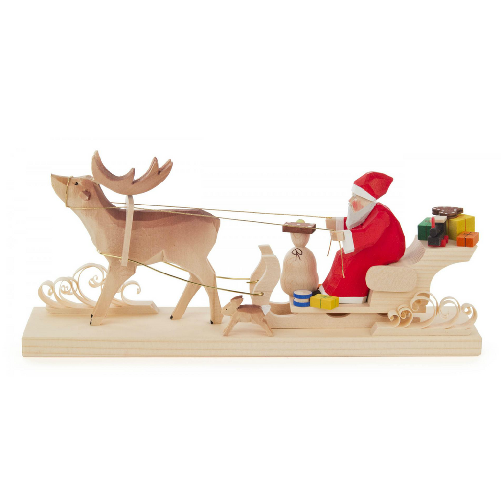 Santa's Sleigh Decorative Piece