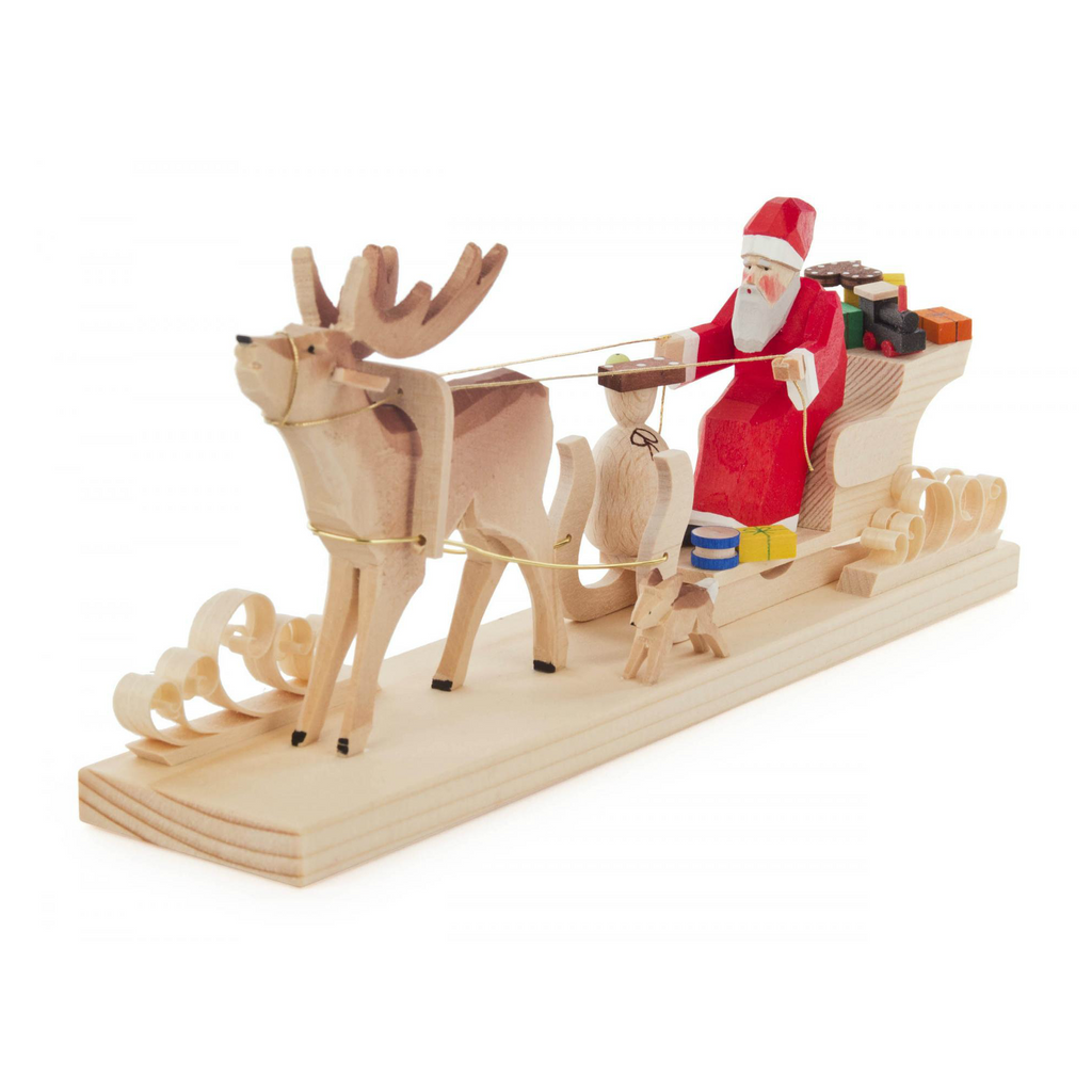 Santa's Sleigh Decorative Piece