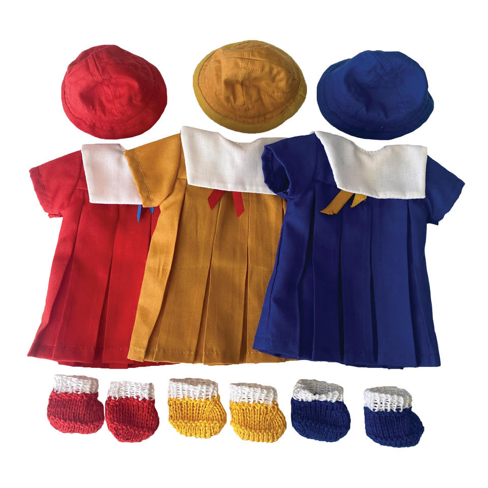Schoolgirl Outfits for 9" Waldorf Dolls