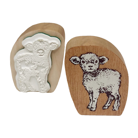 Sheep Rubber Stamp