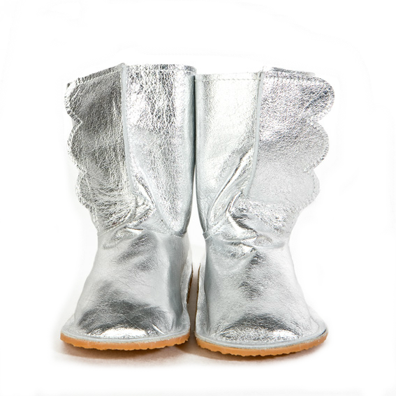 Silver Wing Boots 