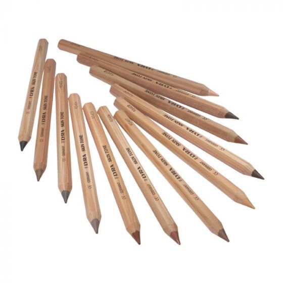 Lyra Giant Skin Toned Colored Pencils Acorn Toy Shop