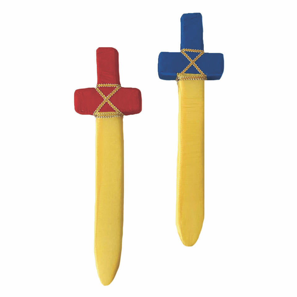 Sarah's Silks Soft Swords · Red or Blue