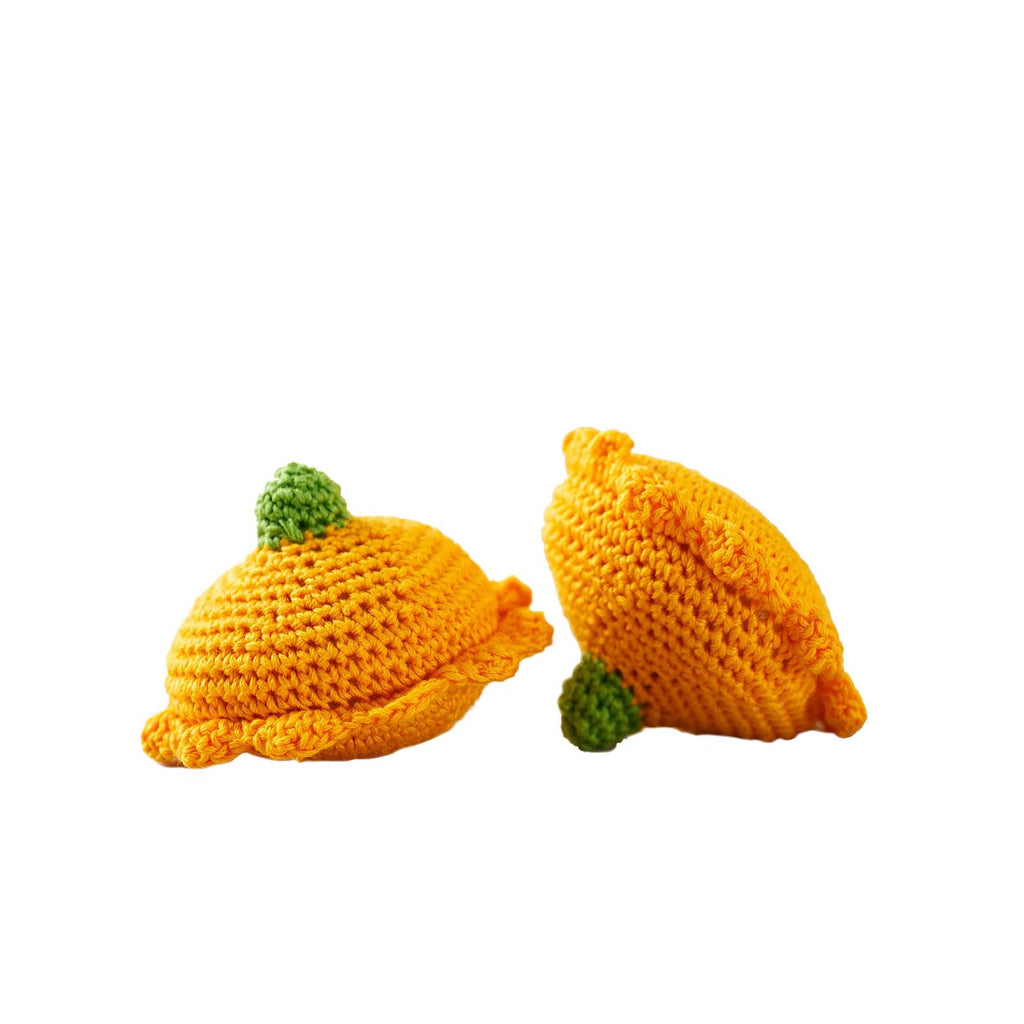 Crocheted Patty Pan Squash