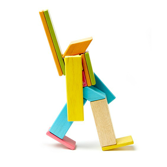 Tegu Tints Magnetic 14 Piece Block Set 