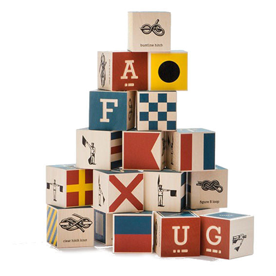 Uncle Goose Nautical Block Set 