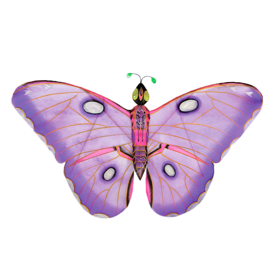 Silk Butterfly Mobile · Violet