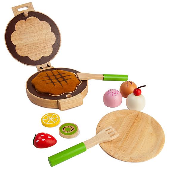 Wooden Waffle Maker