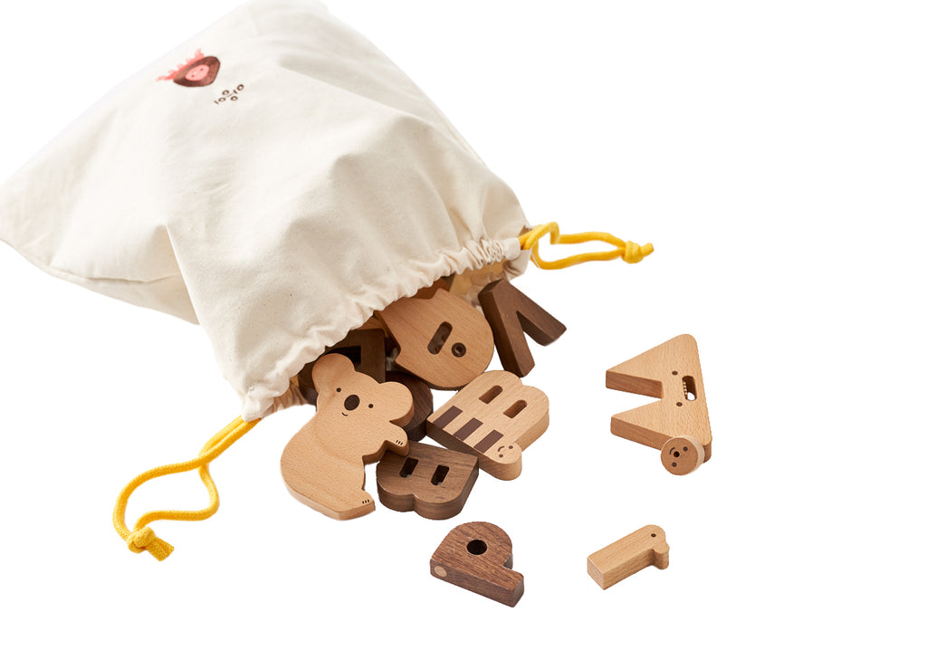 Oioiooi Wooden Letter Set