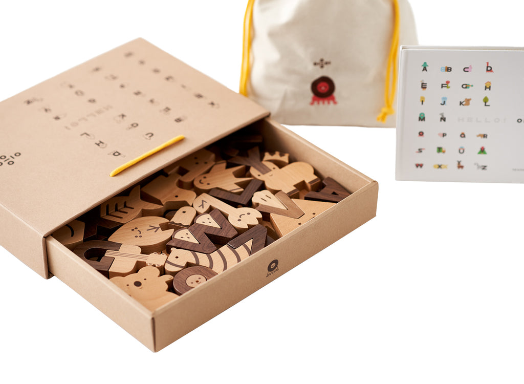 Oioiooi Wooden Letter Set