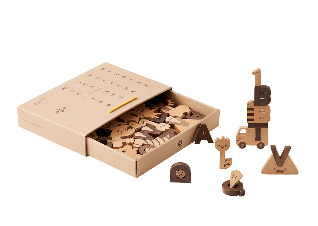 Oioiooi Wooden Letter Set