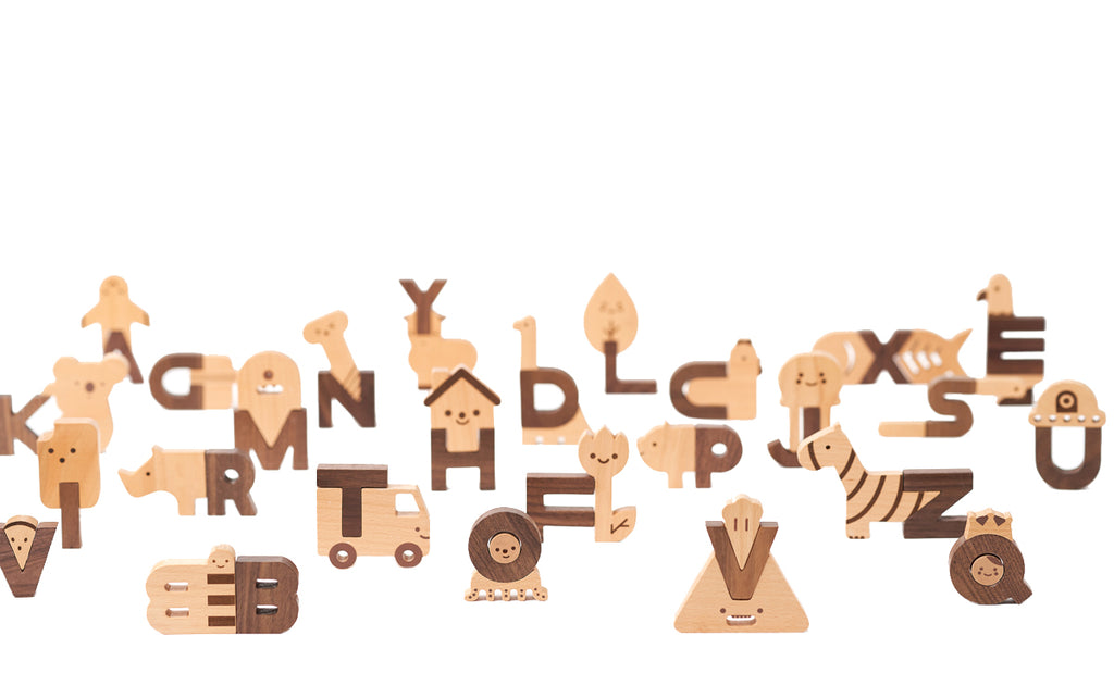Oioiooi Wooden Letter Set