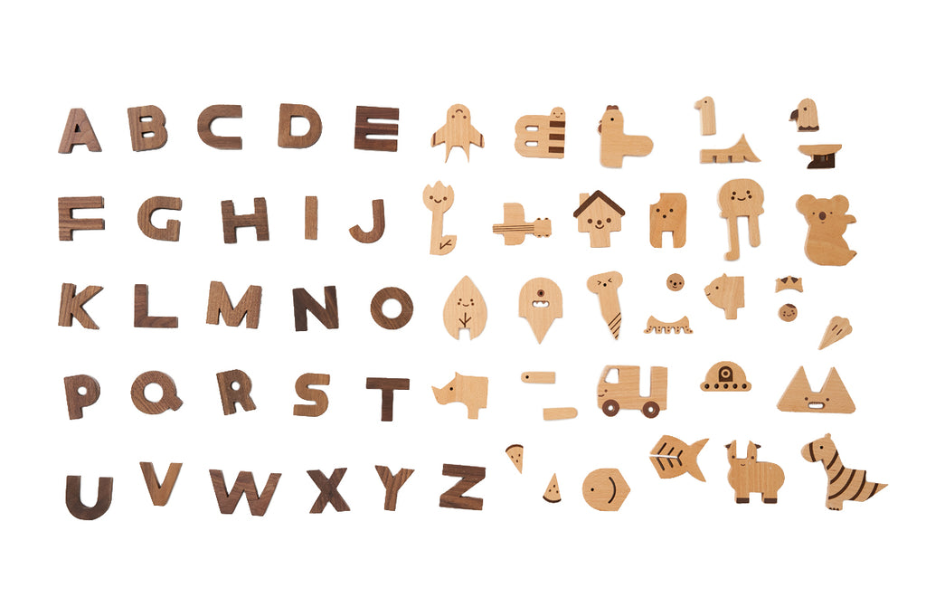 Oioiooi Wooden Letter Set