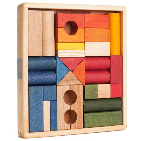Wooden Story 30 Piece Block Set