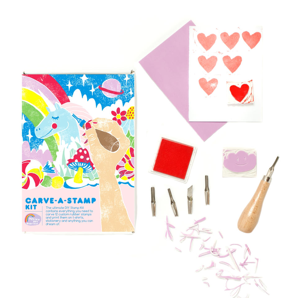 Yellow Owl Workshop Carve a Stamp Kit