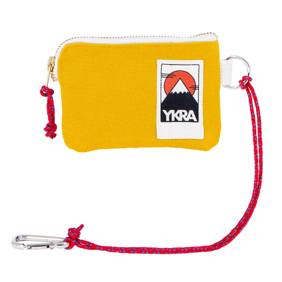 YKRA Yellow Mini Wallet