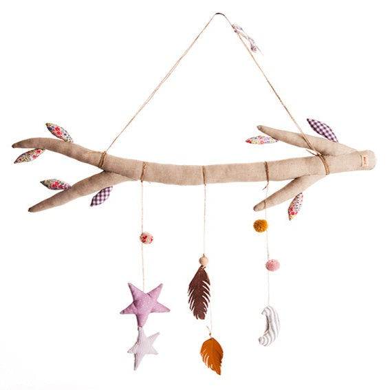 Yume Creations Large Branch Mobile · Pink Acorn Toy Shop