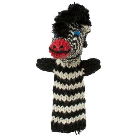 Finger Puppet · Zebra